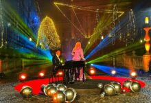 Nino Ošlak in Helena Blagne