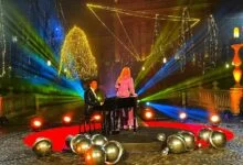 Nino Ošlak in Helena Blagne