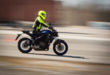 Varna vožnja z motorjem