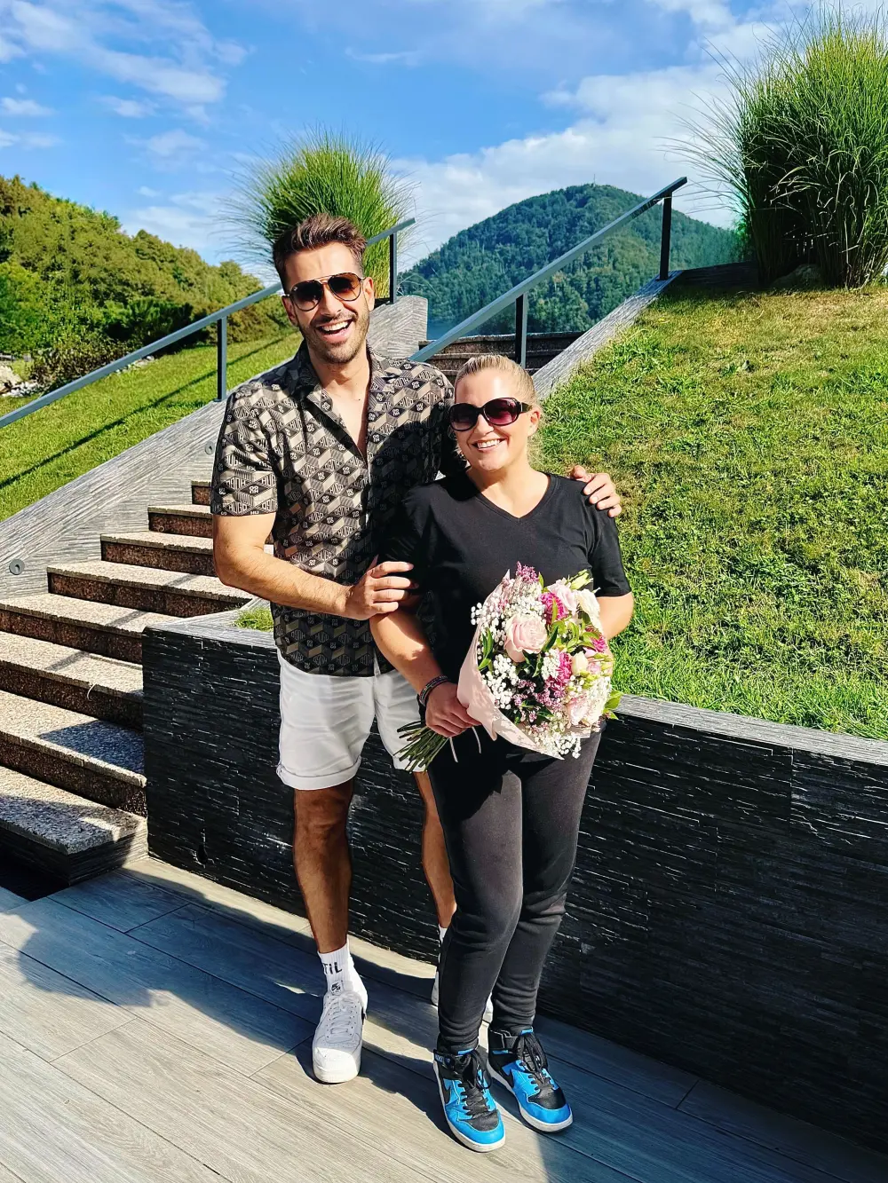 Domen Kumer in Mirna Reynolds
