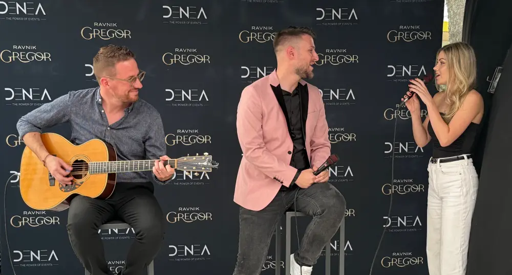Marko Hrvatin, Gregor Ravnik in Sara Lamperčnik
