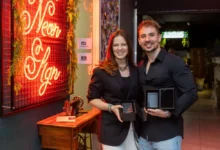 Nina Pušlar in Žan Serčič