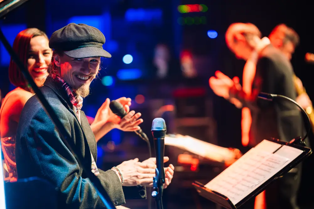 Žigan Krajnčan, Nina Strnad in Lojze Krajnčan