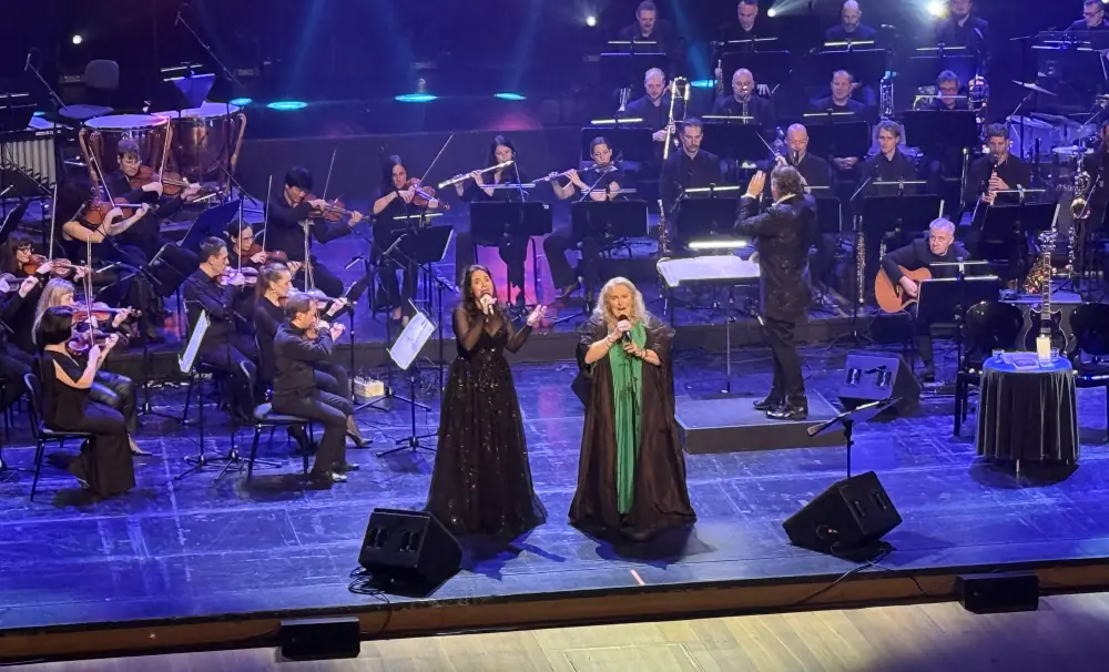 Ana Dežman in Elda Viler