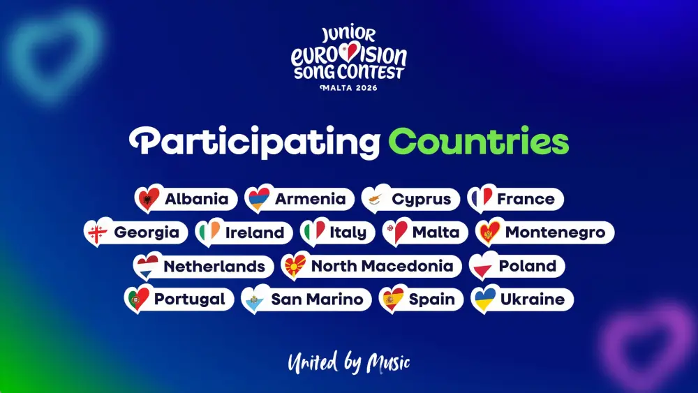 Junior ESC 2026 države