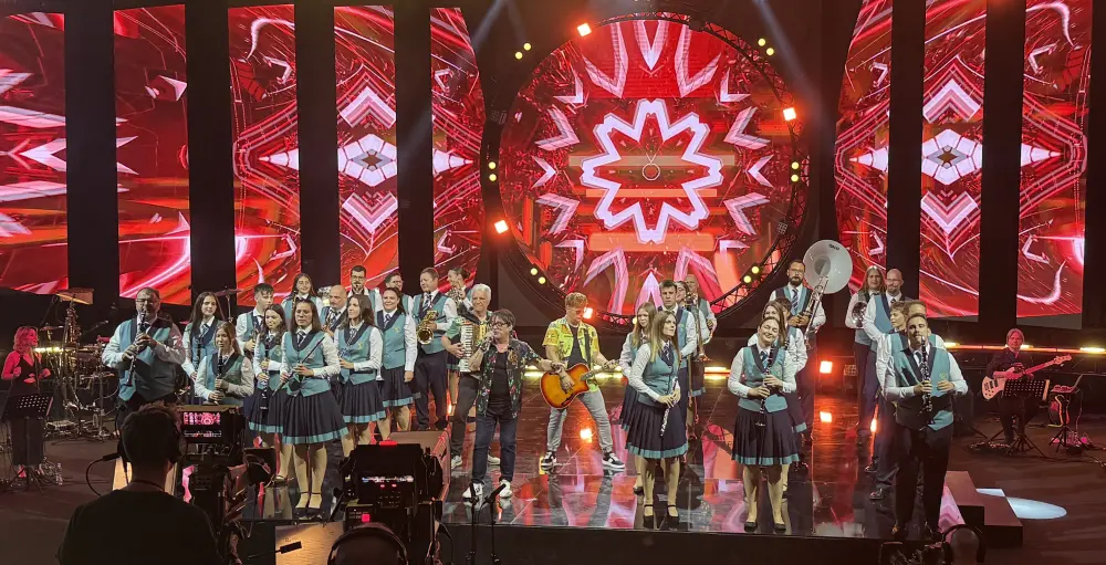 Dare Kaurič in Pihalni orkester Marezige.